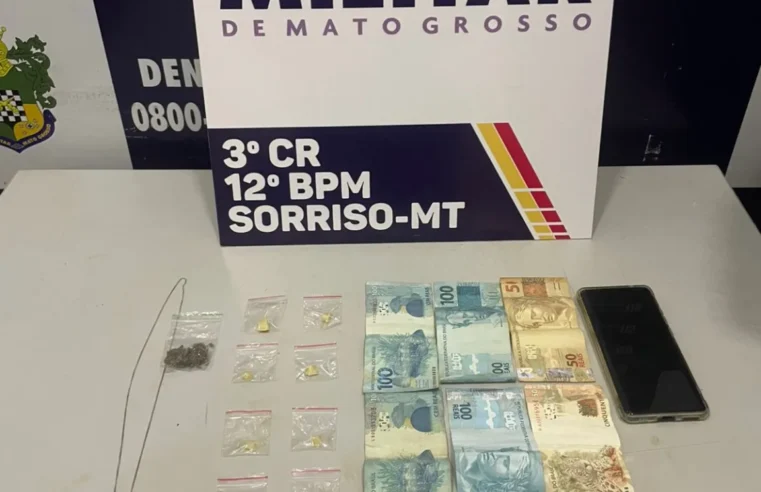 Atitude suspeita e tornozeleira desligada levam à prisão de mulher em Sorriso